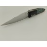 Couteau Liner Lock 14C28N - Plaquettes Assemblage de bois - Artisanat Français