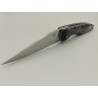 Couteau 2 Clous 14C28N - Plaquettes Résine nuances - Artisanat Français