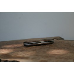 Couteau Liner Lock Damas 15N20/XC75 - Plaquettes Ébène des philippines - Artisanat Français