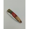 Couteau Liner Lock 14C28N  - Plaquettes Tetris - Artisanat Français